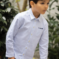 Tartine et Chocolat® Cotton Sky blue Csíkos ing - Tartine et Chocolat - Pólók, ingek - OduStore