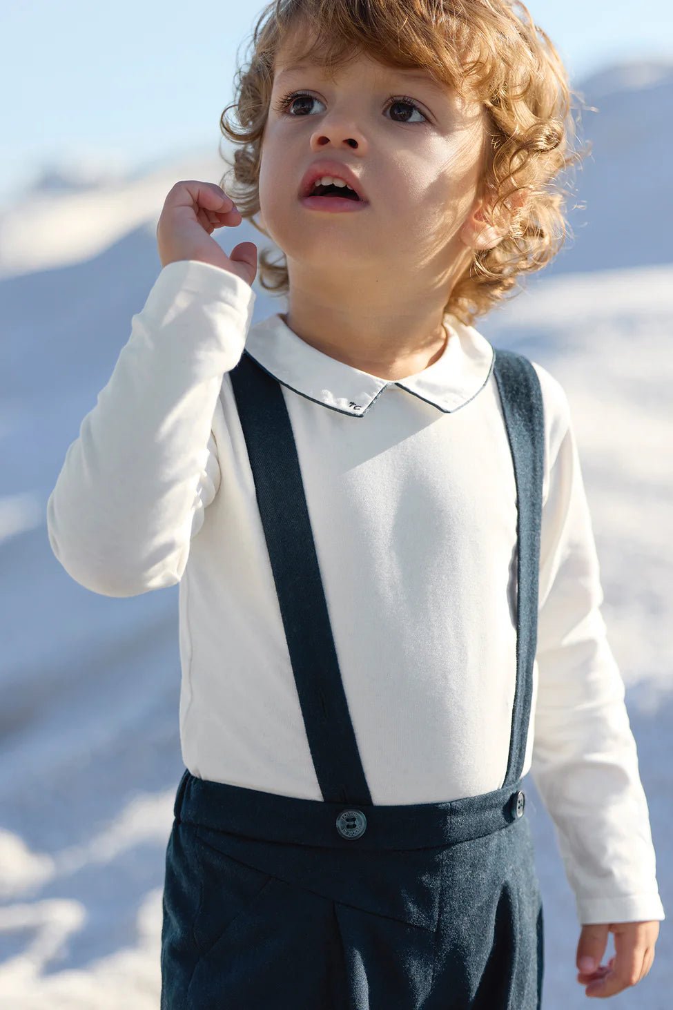 Tartine et Chocolat® ECU hegyes gallérú body - Blanc - Tartine et Chocolat - Body - OduStore