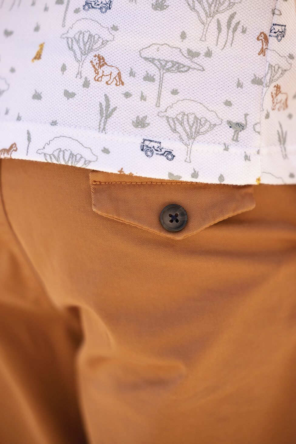 Tartine et Chocolat® Elegáns nadrág - terracotta - Tartine et Chocolat - Nadrágok és Rövidnadrágok