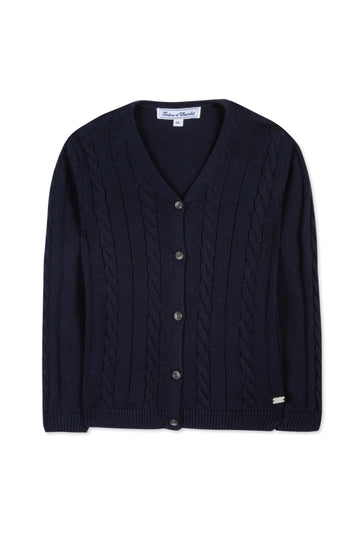 Tartine et Chocolat® Elegáns V nyakú kardigán - Marine - Tartine et Chocolat - Felsők és pulóverek - OduStore
