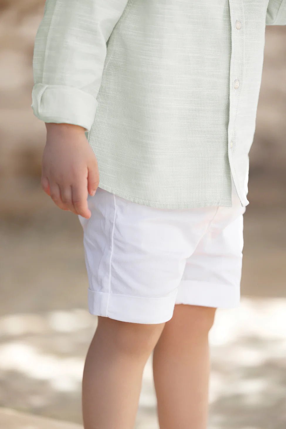 Tartine et Chocolat® Fehér short nadrág - Blanc - Tartine et Chocolat - Nadrágok és Rövidnadrágok - OduStore