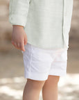 Tartine et Chocolat® Fehér short nadrág - Blanc - Tartine et Chocolat - Nadrágok és Rövidnadrágok - OduStore