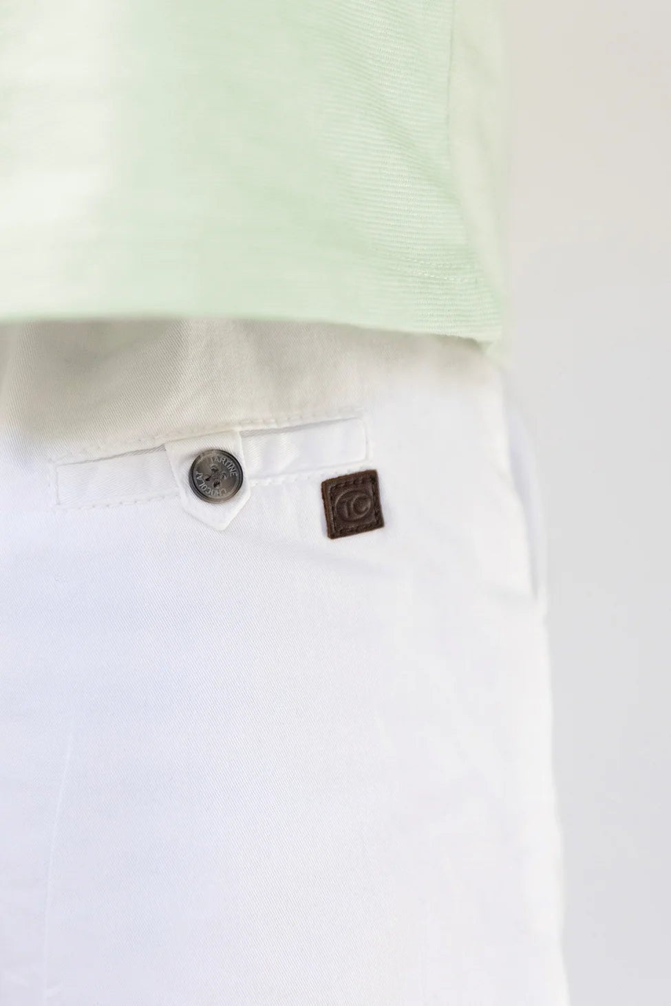 Tartine et Chocolat® Fehér short nadrág - Blanc - Tartine et Chocolat - Nadrágok és Rövidnadrágok - OduStore