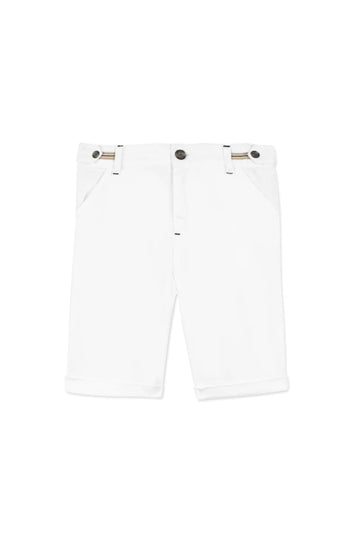 Tartine et Chocolat® Fehér short nadrág - Blanc - Tartine et Chocolat - Nadrágok és Rövidnadrágok - OduStore