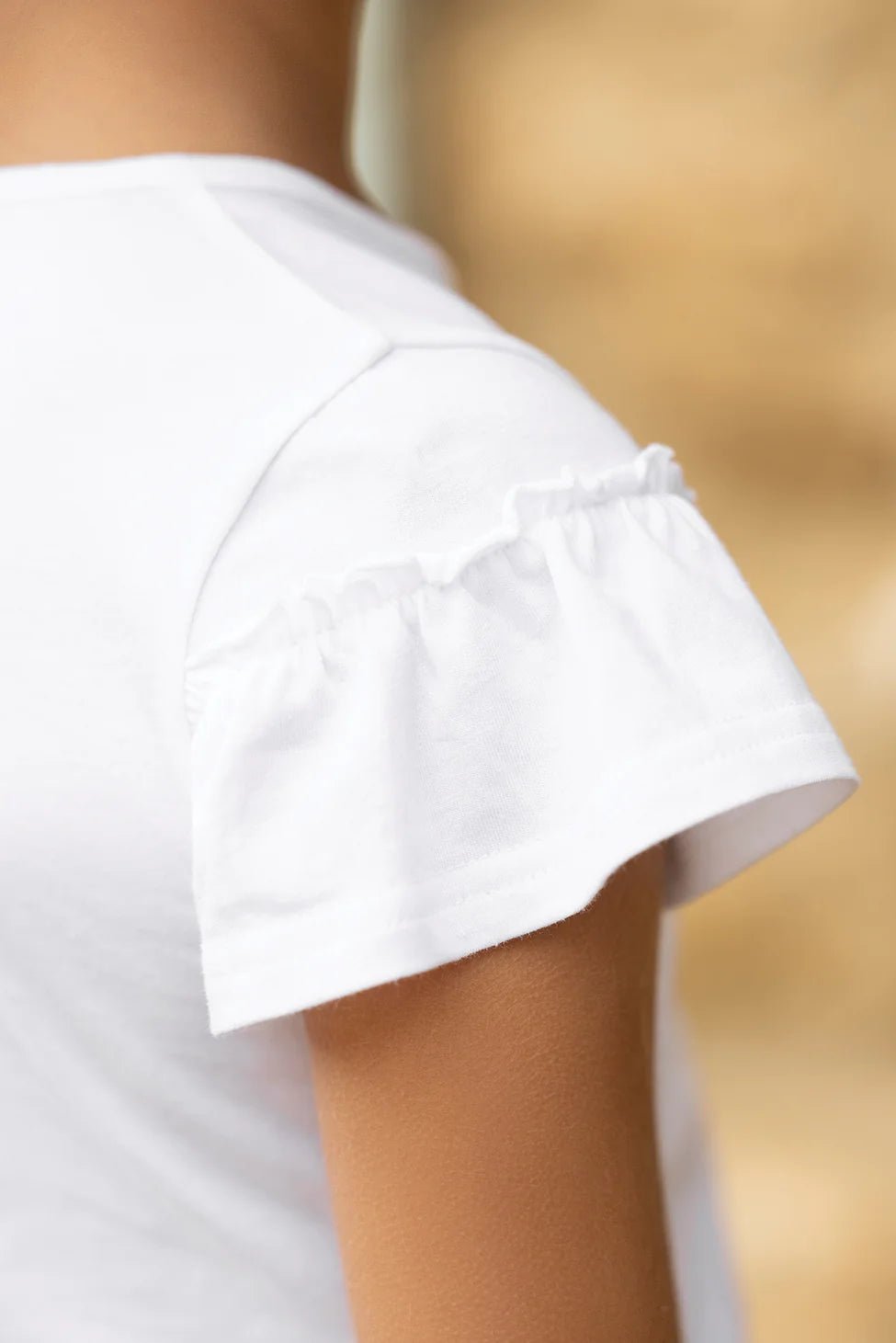 Tartine et Chocolat® Fodros rövid ujjú póló dinnyés - Hibiscus - Tartine et Chocolat - Pólók, ingek - OduStore