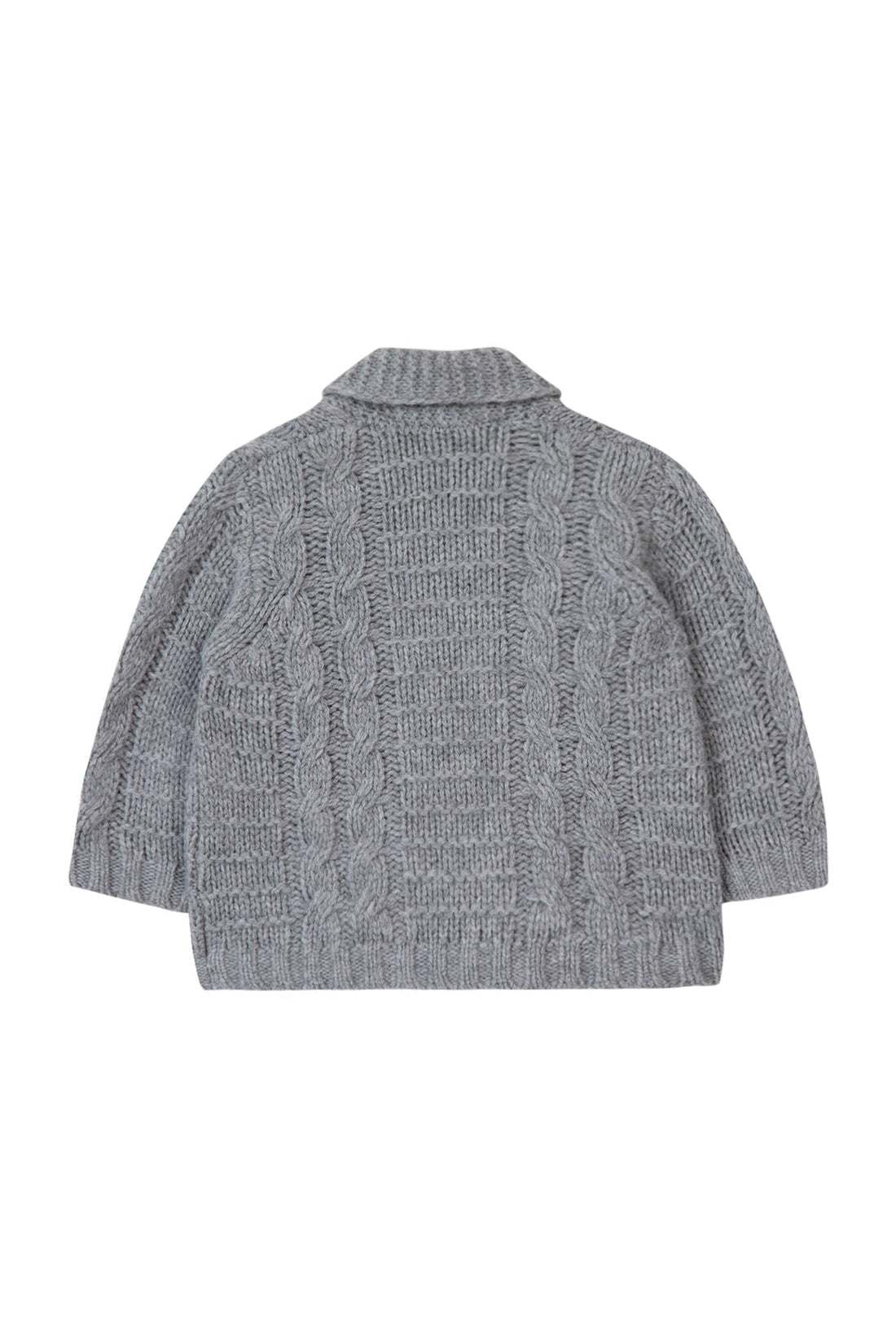 Tartine et Chocolat® Gilet Gris col châle laine Kardigán - Tartine et Chocolat - Felsők és pulóverek - OduStore