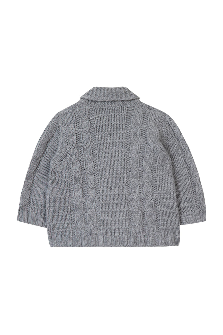 Tartine et Chocolat® Gilet Gris col châle laine Kardigán - Tartine et Chocolat - Felsők és pulóverek - OduStore