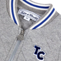 Tartine et Chocolat® Gilet Gris monogramme TC Kardigán - OduStore - Felsők és pulóverek - Tartine et Chocolat