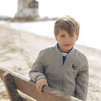 Tartine et Chocolat® Gilet Monogramme TC gris Kardigán - Tartine et Chocolat - Felsők és pulóverek - OduStore