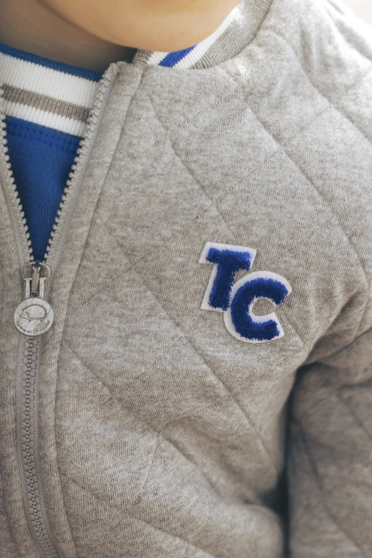 Tartine et Chocolat® Gilet Monogramme TC gris Kardigán - Tartine et Chocolat - Felsők és pulóverek - OduStore