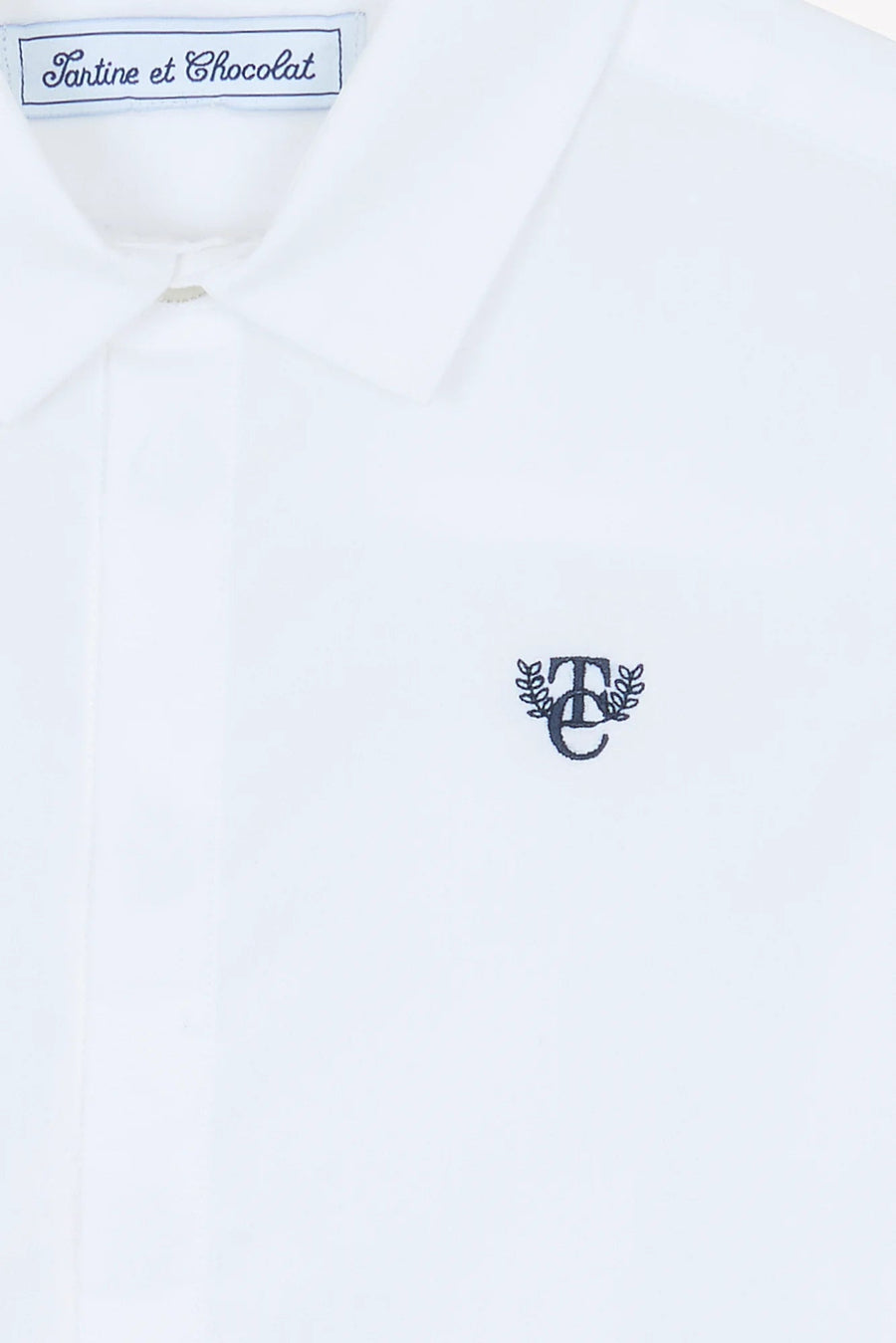 Tartine et Chocolat® Ing - White TC monogram - Tartine et Chocolat - Pólók, ingek - OduStore