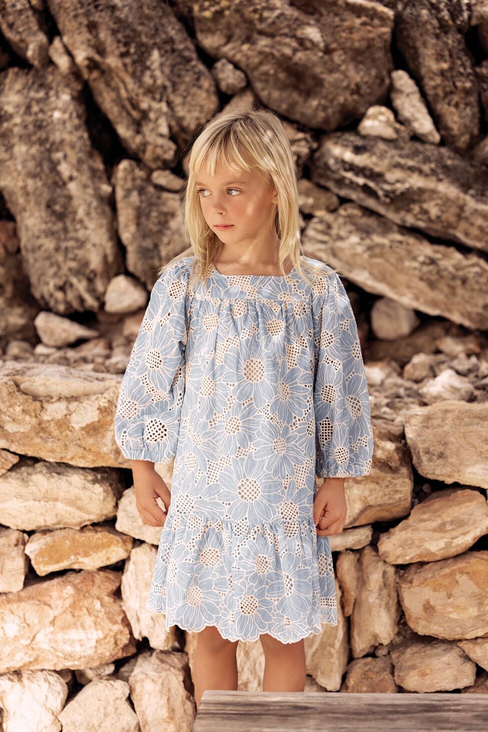 Tartine et Chocolat® Jardin d'ete ruha - Cobalt - Tartine et Chocolat - Ruhák és szoknyák