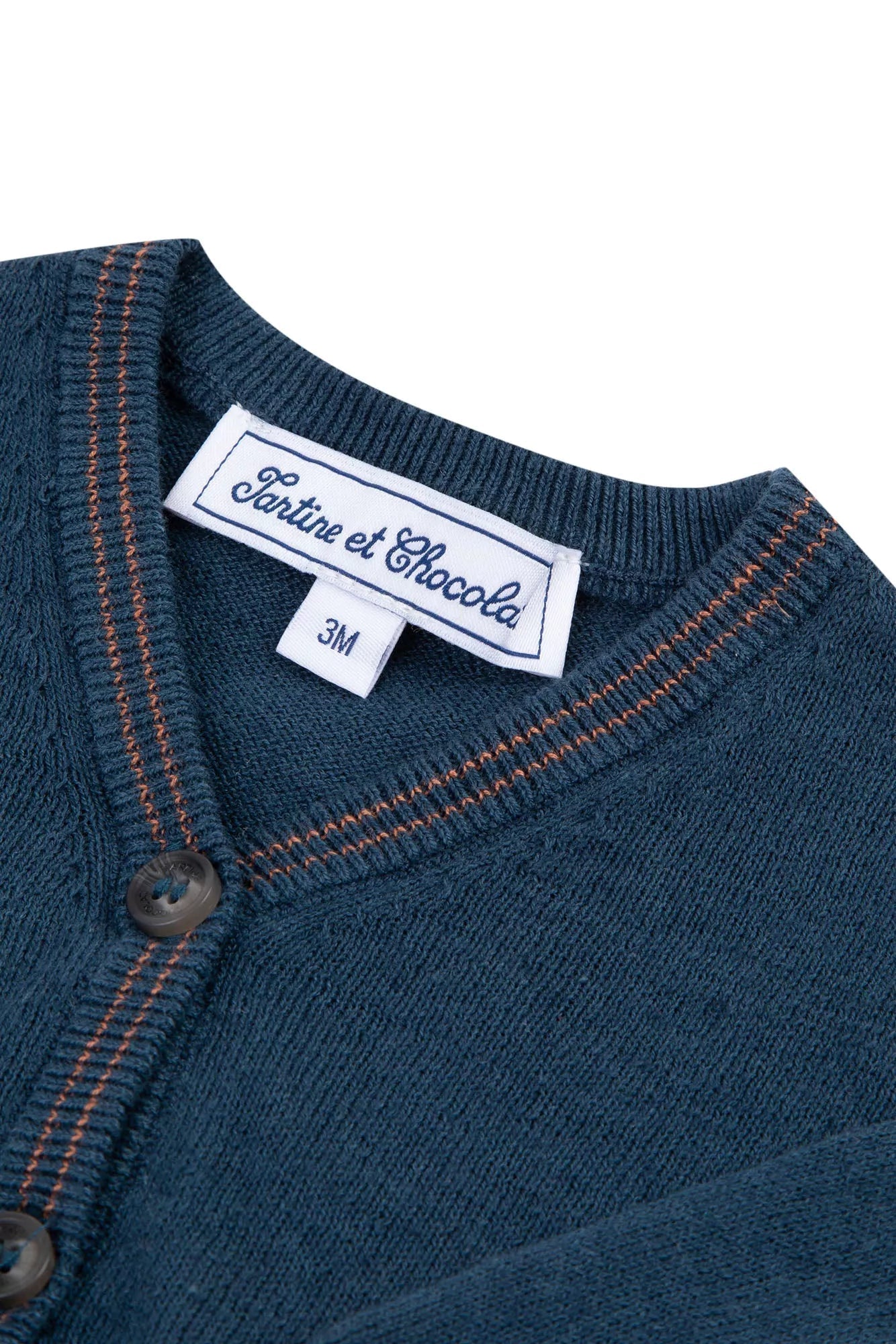 Tartine et Chocolat® Kardigán - Bleu encre - Tartine et Chocolat - Felsők és pulóverek