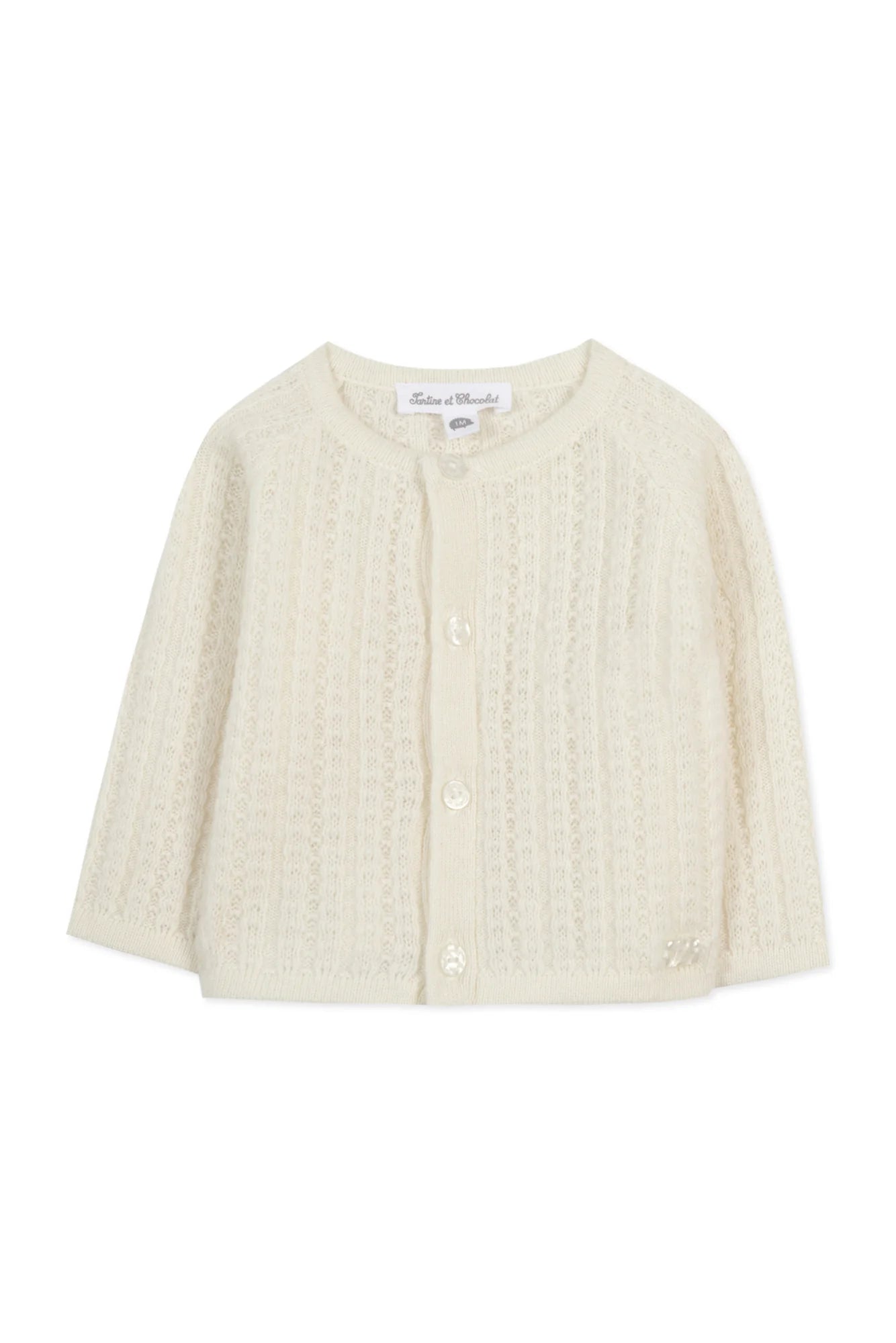 Tartine et Chocolat® Kardigán - Nacre - Tartine et Chocolat - Felsők és pulóverek - OduStore