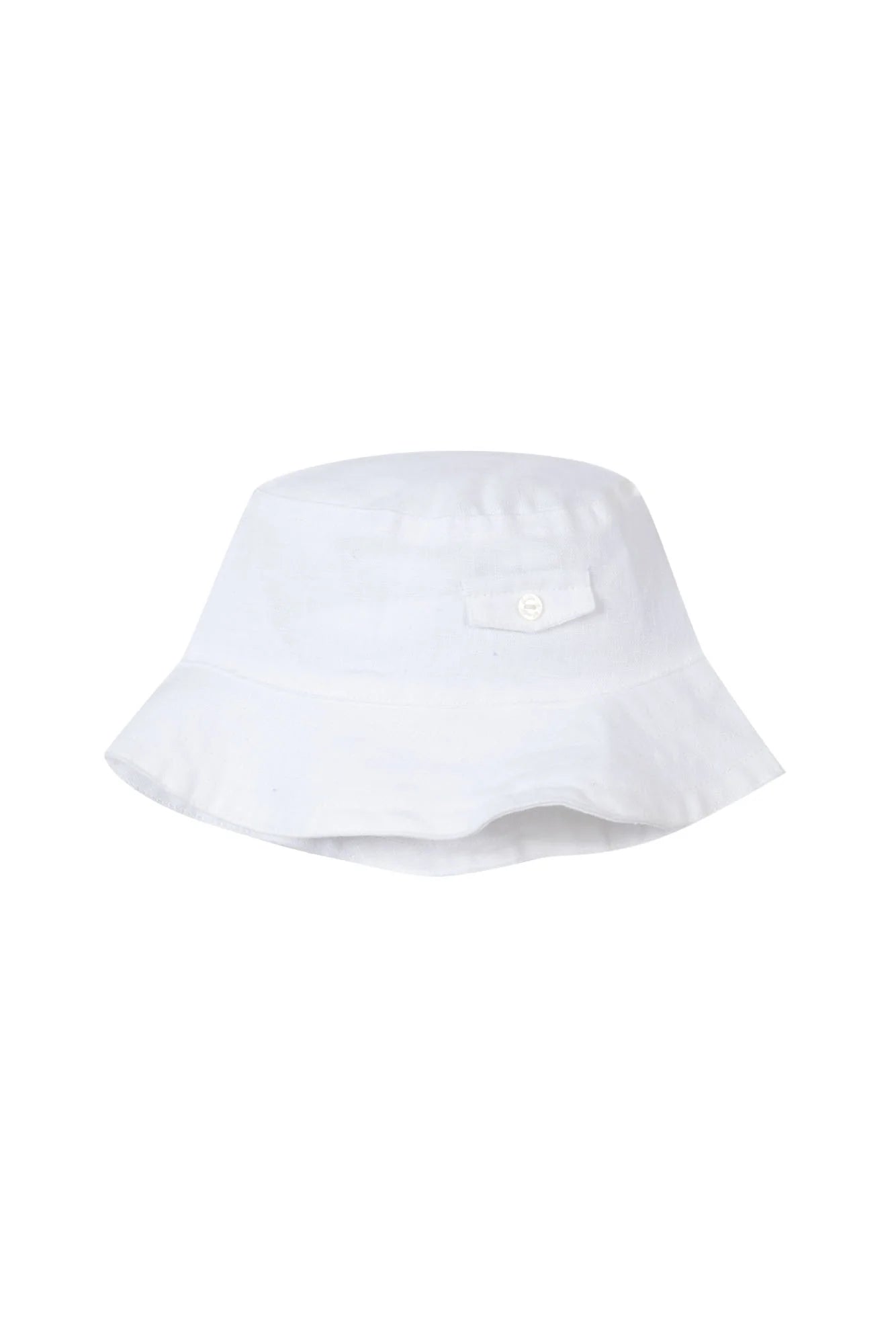 Tartine et Chocolat® Lenvászon napkalap álzsebbel fehér - Tartine et Chocolat - Sapka, sál, kesztyű