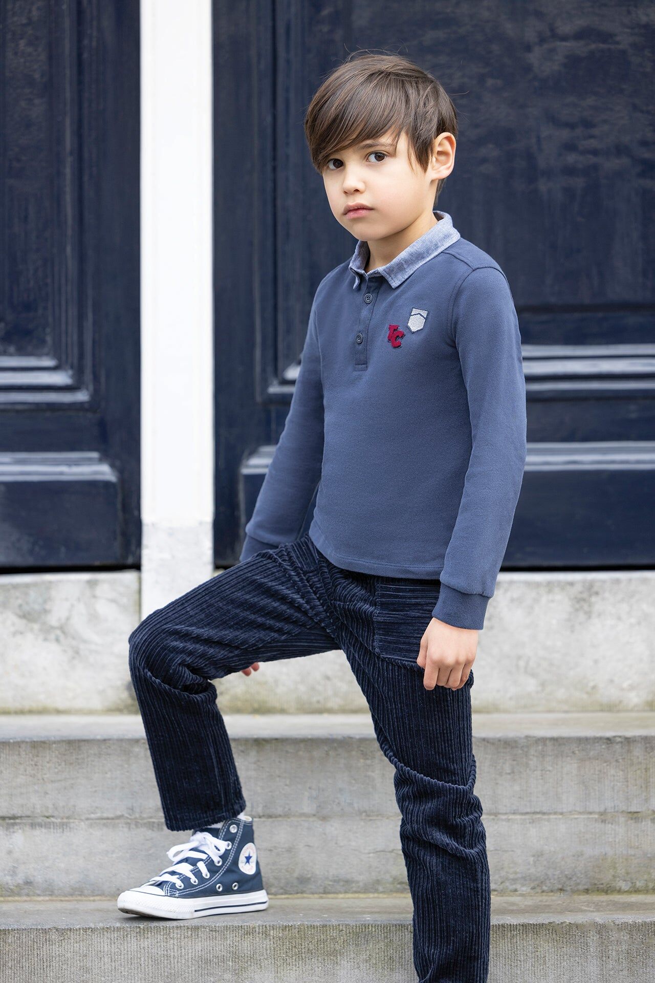 Tartine et Chocolat® Navy Long sleeves Hosszú ujjú póló - Tartine et Chocolat - Pólók, ingek - OduStore