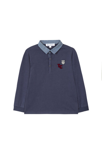 Tartine et Chocolat® Navy Long sleeves Hosszú ujjú póló - Tartine et Chocolat - Pólók, ingek - OduStore