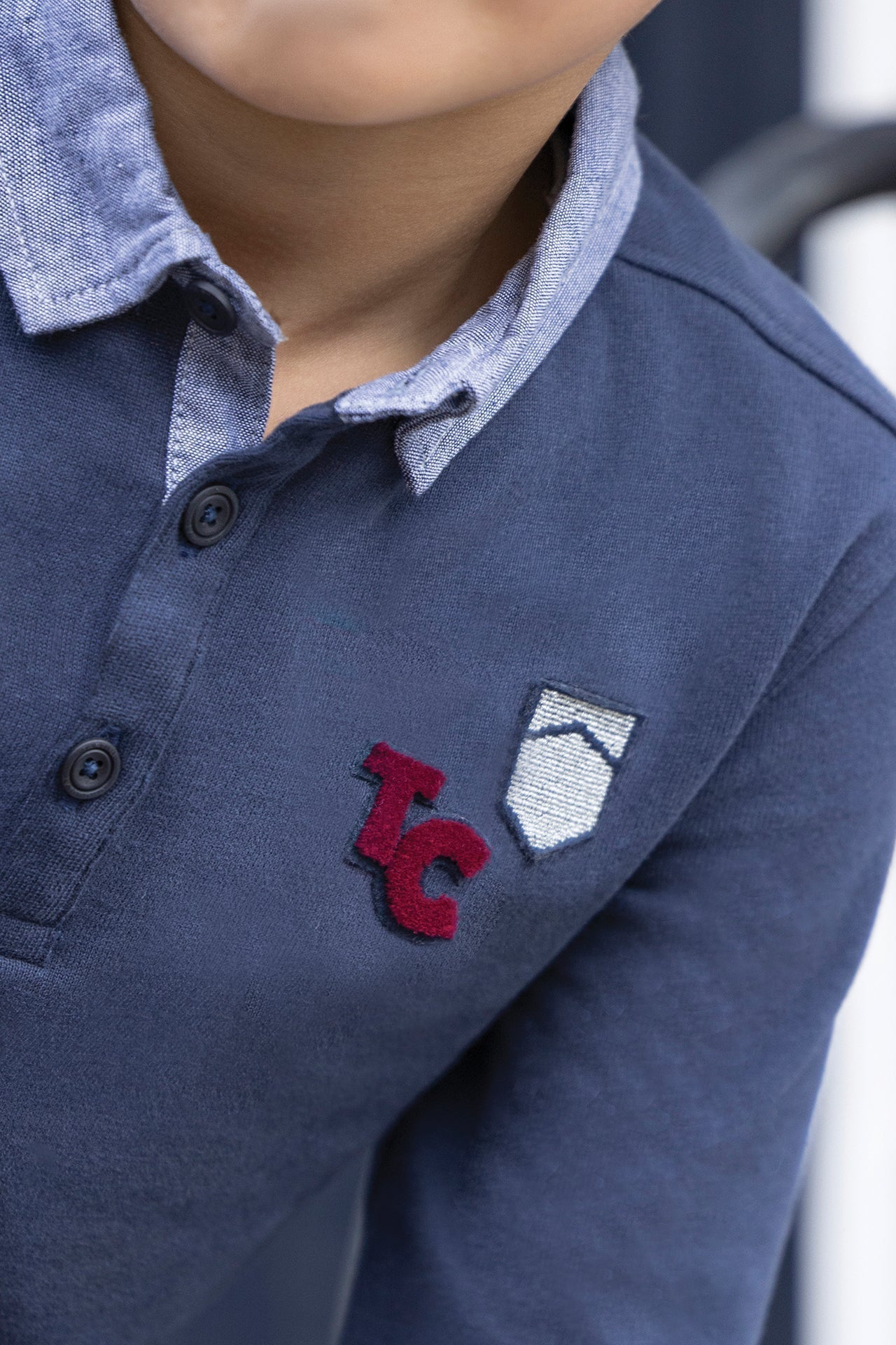 Tartine et Chocolat® Navy Long sleeves Hosszú ujjú póló - Tartine et Chocolat - Pólók, ingek - OduStore