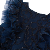 Tartine et Chocolat® Navy Tulle Metalized wire Alkalmi Ruha - Tartine et Chocolat - Ruhák és szoknyák - OduStore