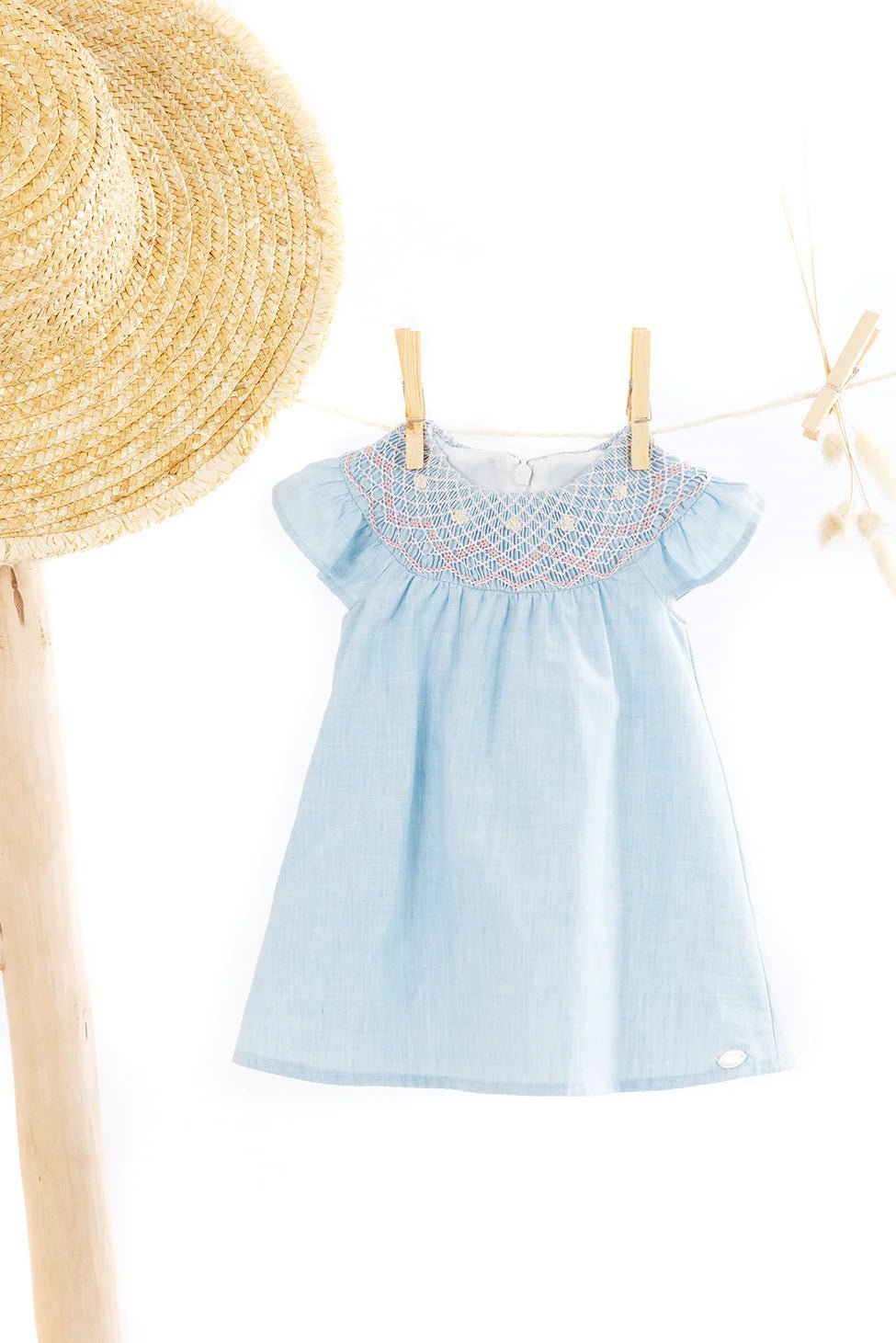 Tartine et Chocolat® Nyári ruha - Denim Bleach - Tartine et Chocolat - Ruhák és szoknyák - OduStore