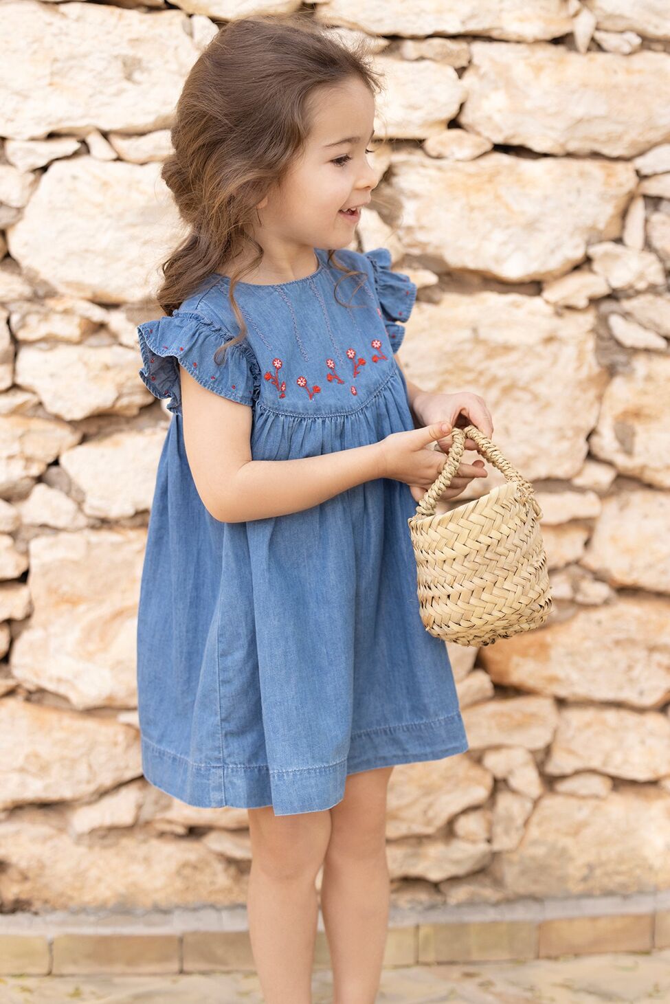 Tartine et Chocolat® Nyári vászon ruha - Tartine et Chocolat - Ruhák és szoknyák