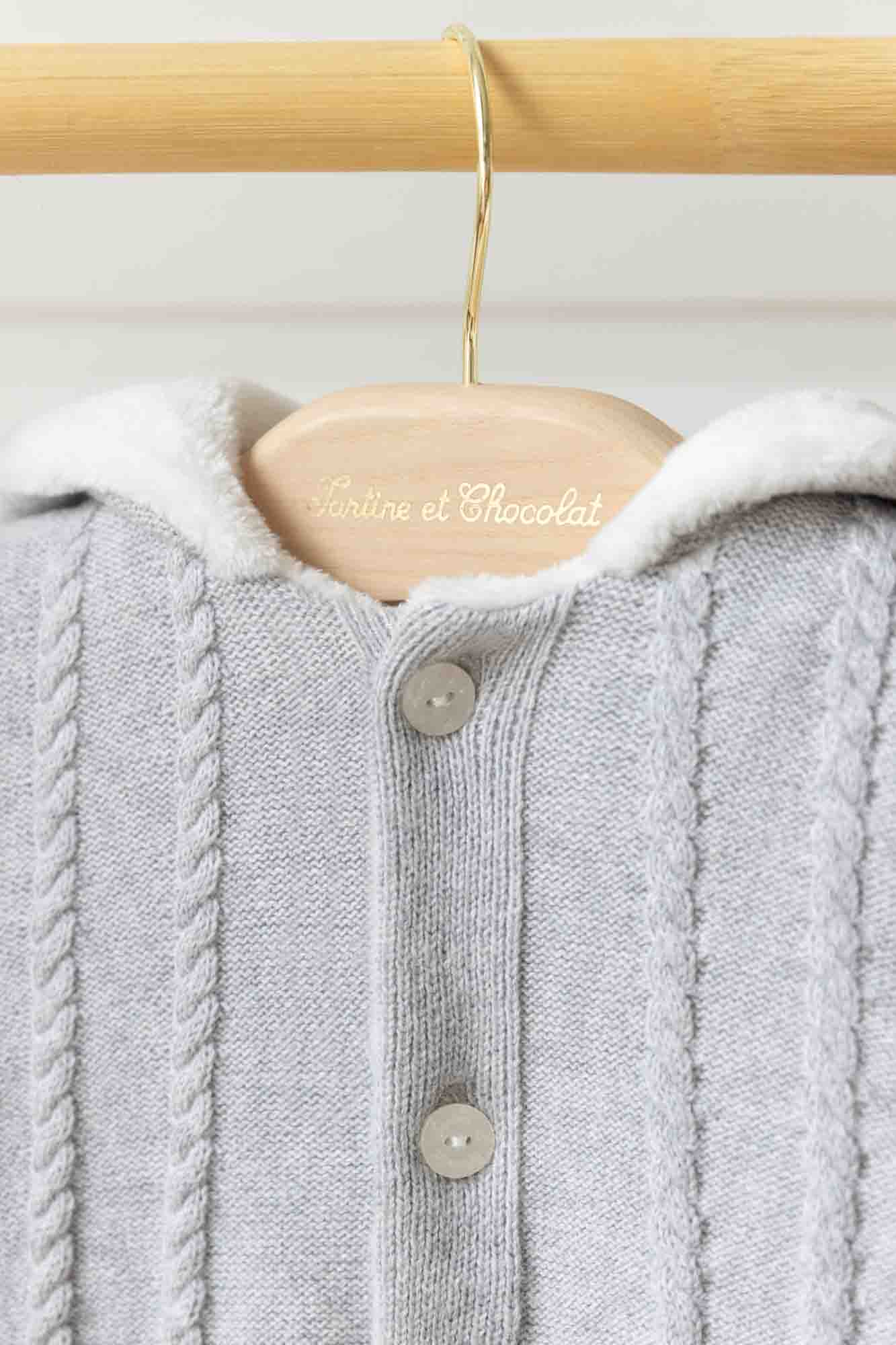 Tartine et Chocolat® Onesize - Gris chiné clair - Tartine et Chocolat - Rugdalózó - OduStore