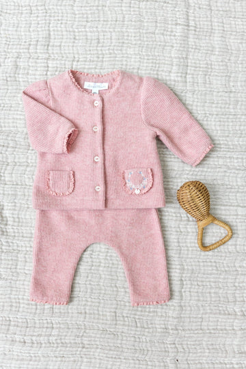 Tartine et Chocolat® Outfit Long - Rose Ancien - Tartine et Chocolat - Felsők és pulóverek - OduStore