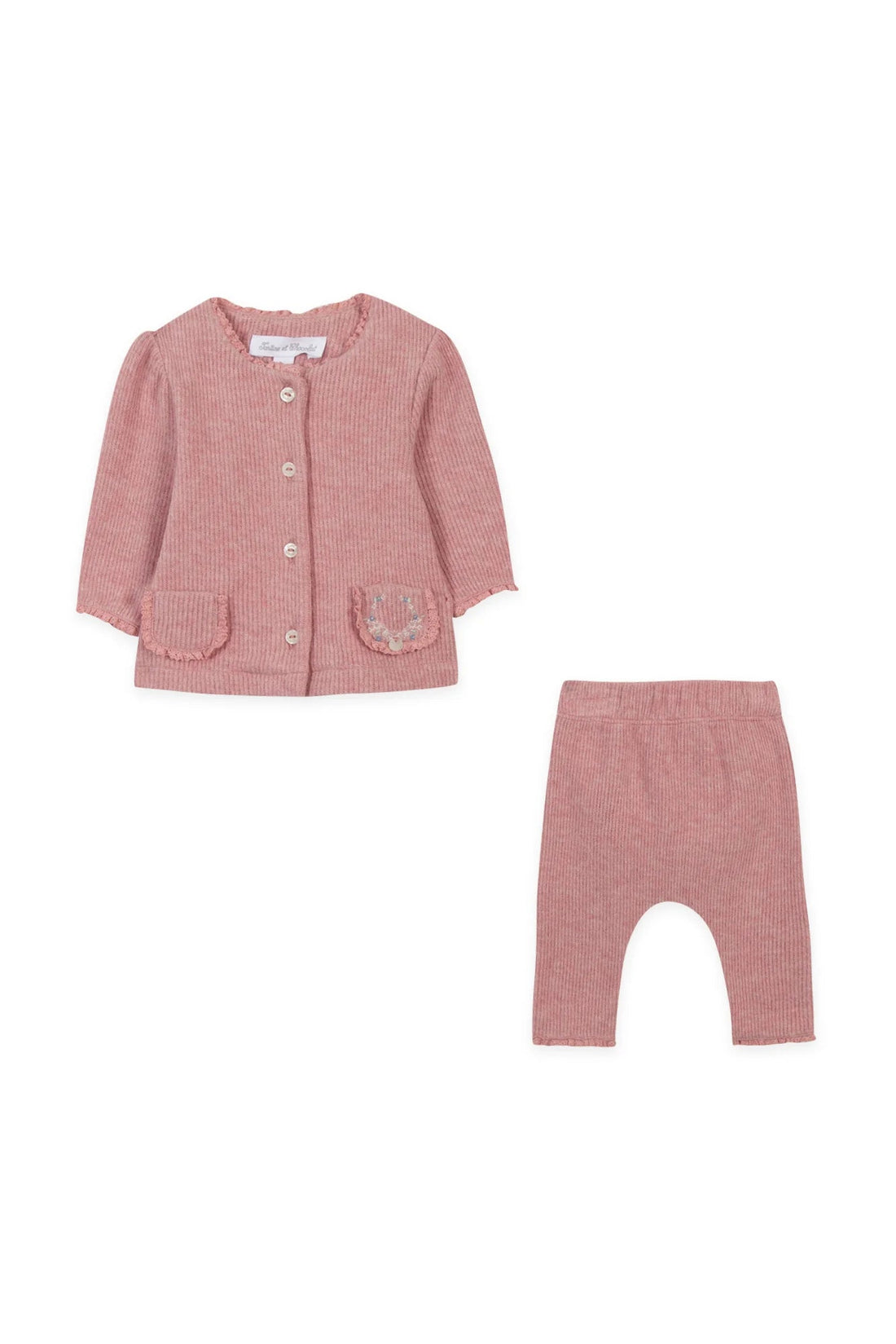 Tartine et Chocolat® Outfit Long - Rose Ancien - Tartine et Chocolat - Felsők és pulóverek - OduStore
