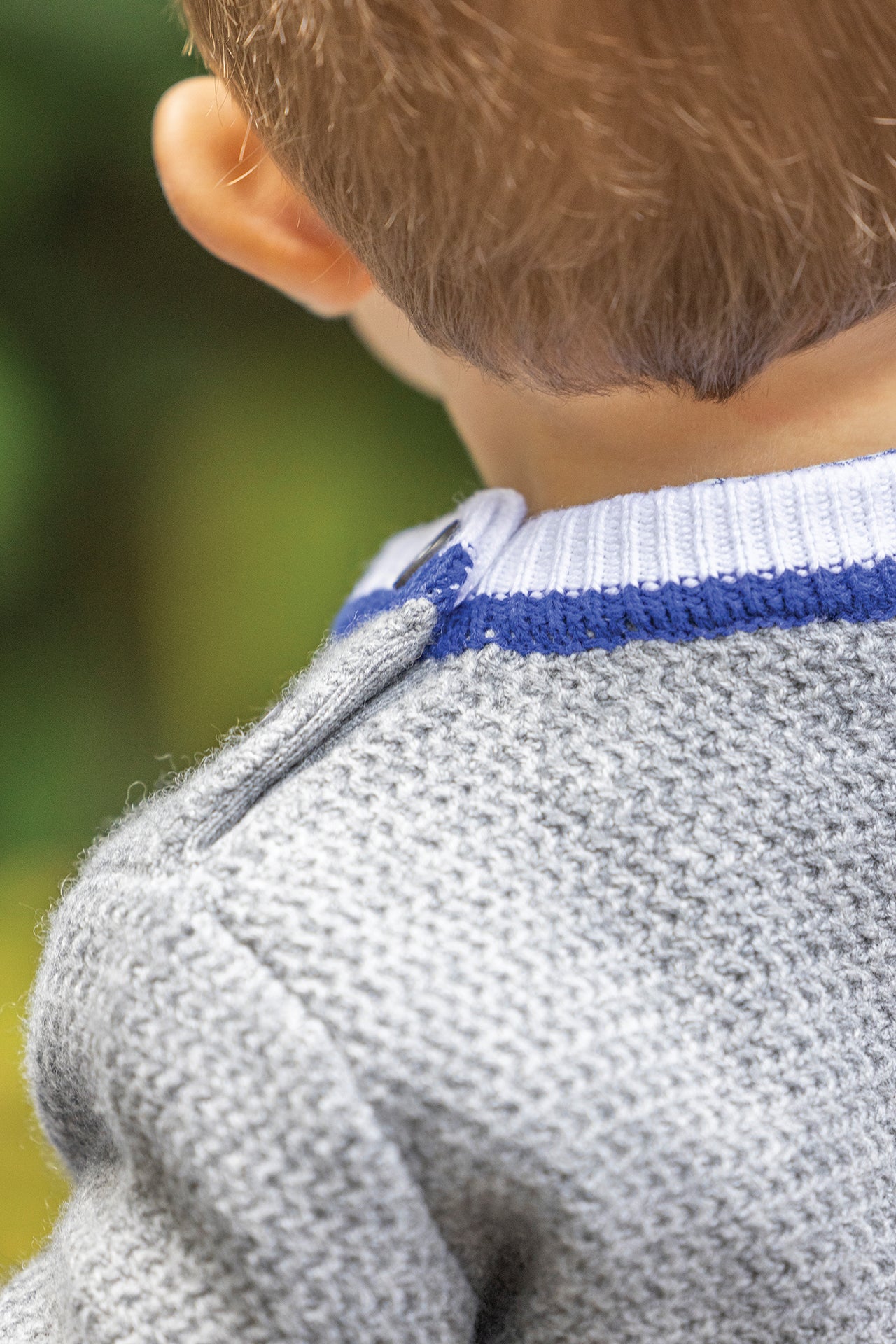 Tartine et Chocolat® PULL Gris Maille col rond Kötött pulóver - Tartine et Chocolat - Felsők és pulóverek - OduStore