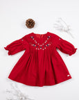 Tartine et Chocolat® Red flank Embroiderede Ruha - Tartine et Chocolat - Ruhák és szoknyák - OduStore