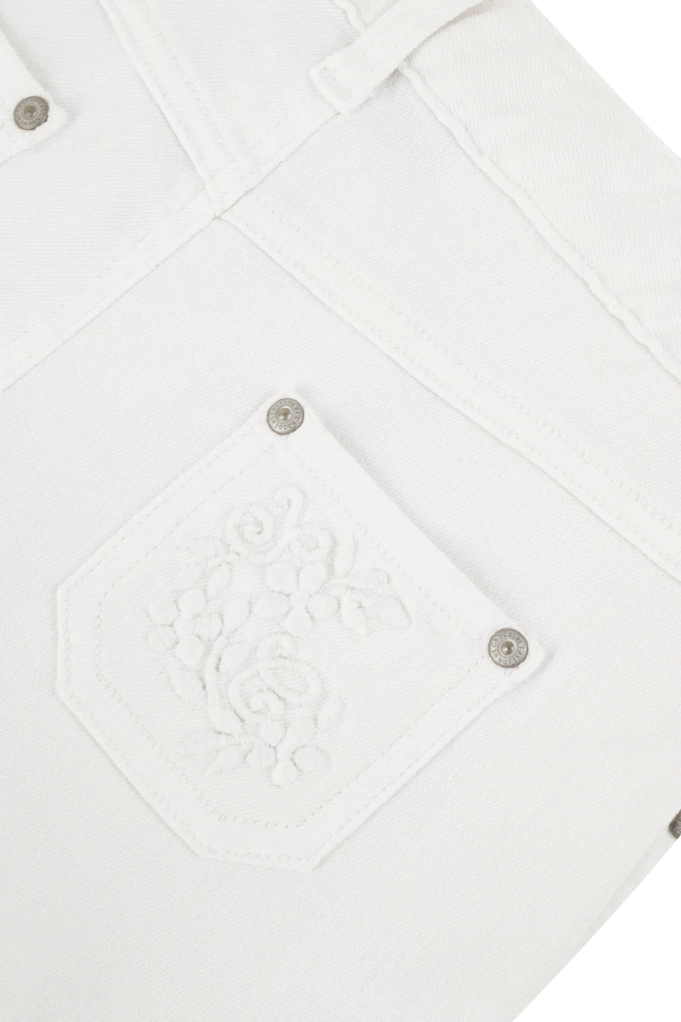 Tartine et Chocolat® Rövid fodros farmer nadrág - Blanc - Tartine et Chocolat - Nadrágok és Rövidnadrágok - OduStore