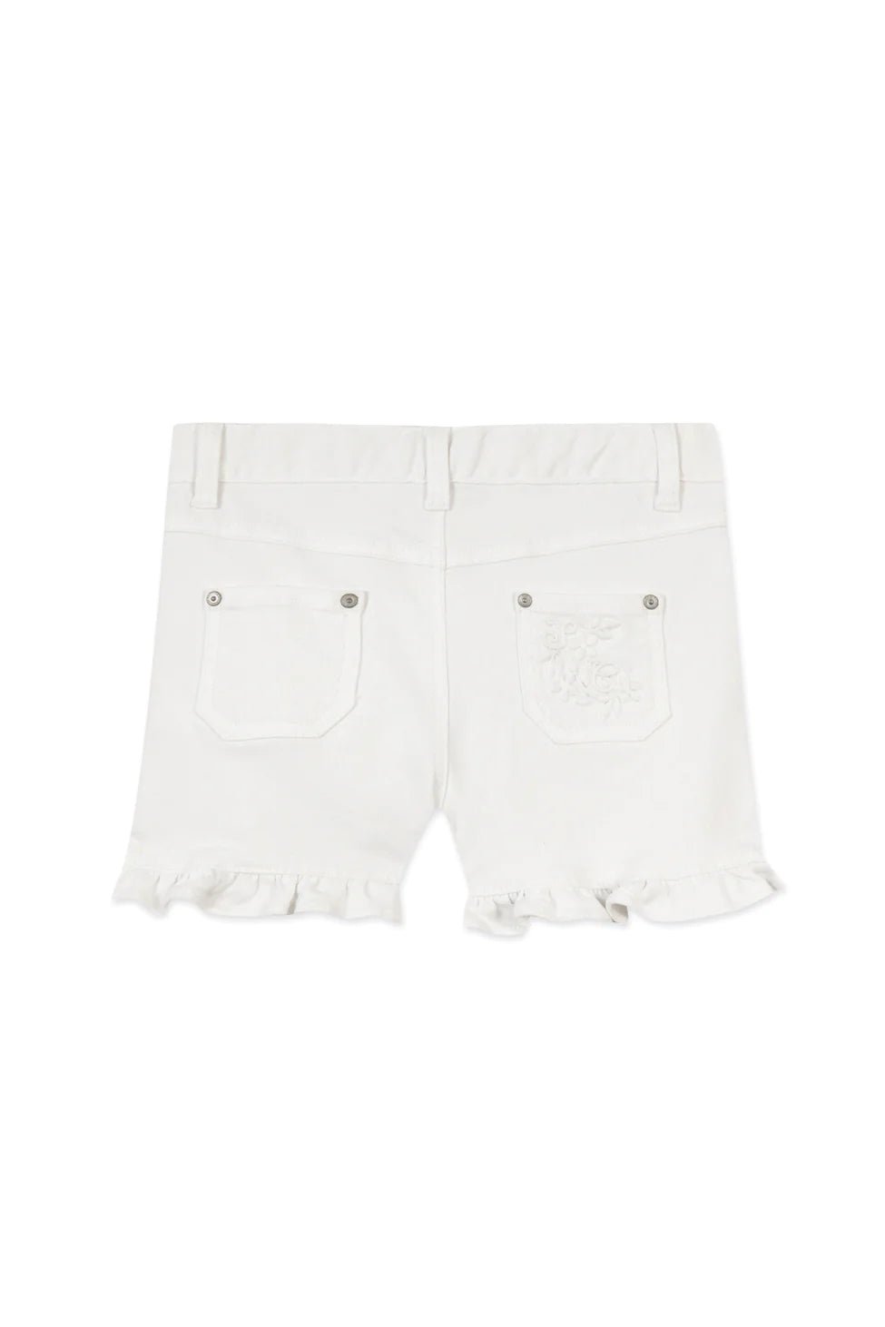 Tartine et Chocolat® Rövid fodros farmer nadrág - Blanc - Tartine et Chocolat - Nadrágok és Rövidnadrágok - OduStore