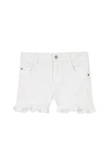 Tartine et Chocolat® Rövid fodros farmer nadrág - Blanc - Tartine et Chocolat - Nadrágok és Rövidnadrágok - OduStore