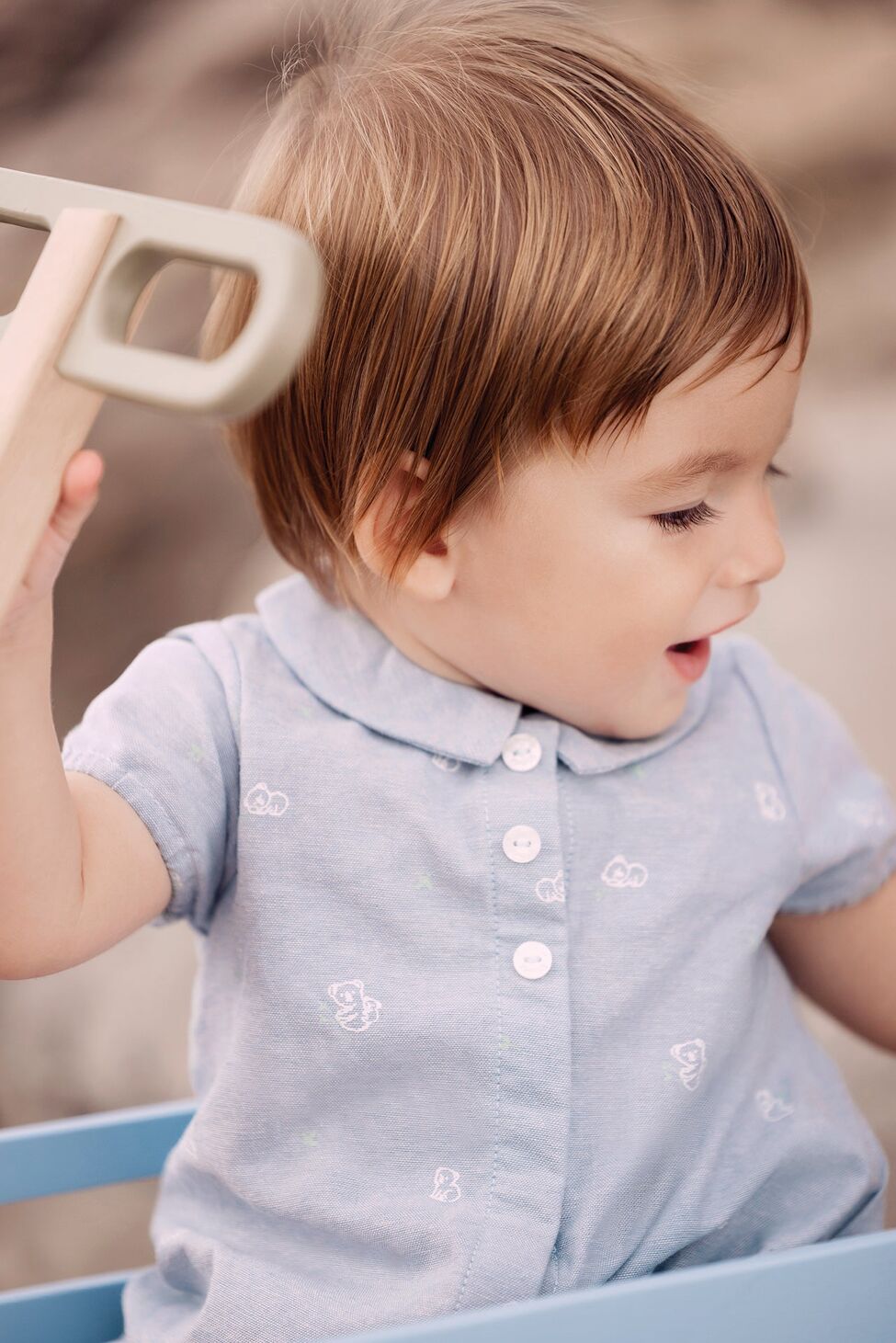 Tartine et Chocolat® Rövid kezeslábas - Bleu nuage - Tartine et Chocolat - Napozó - OduStore
