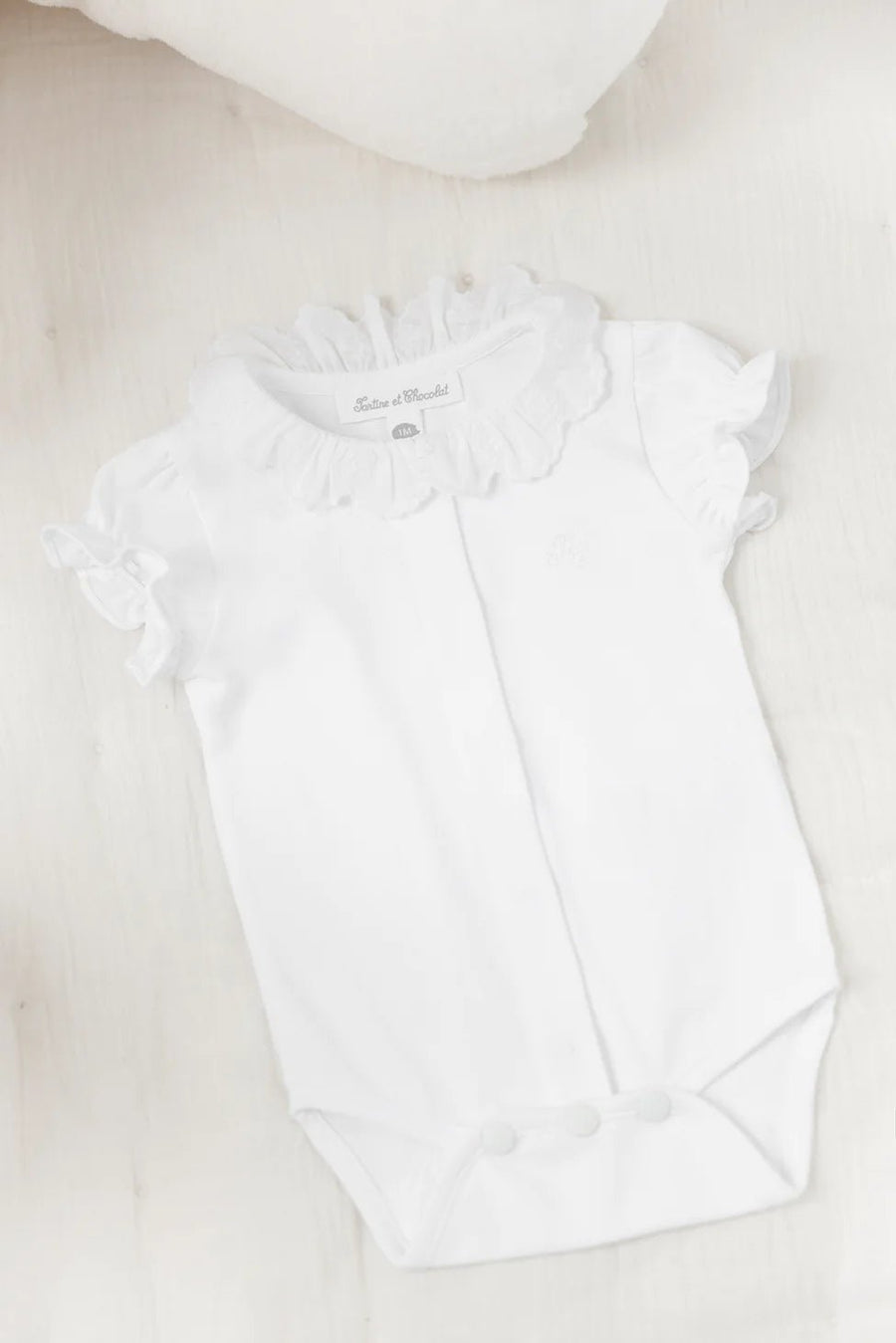 Tartine et Chocolat® Rövid ujjú body - Blanc - Tartine et Chocolat - Body - OduStore