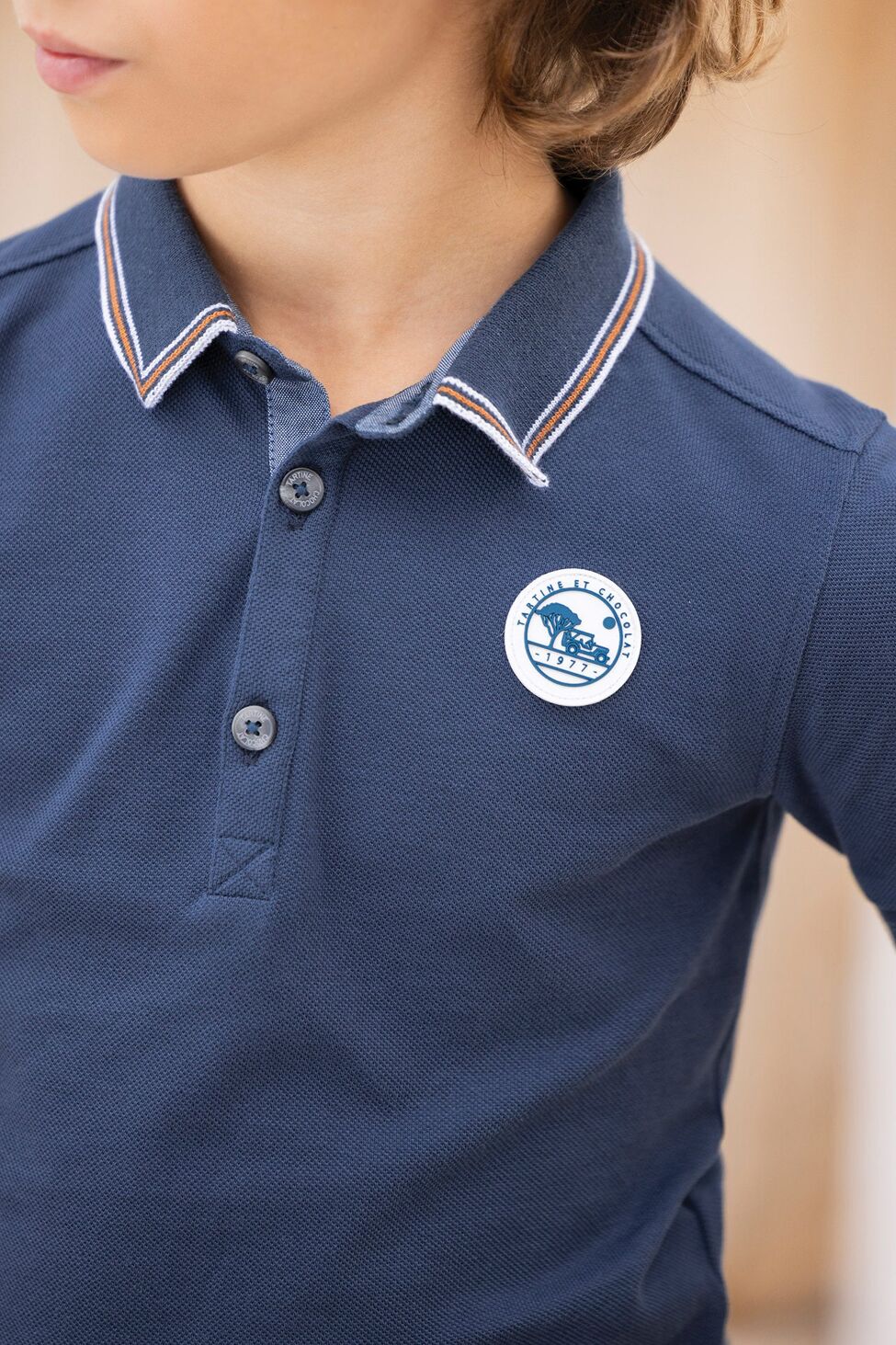 Tartine et Chocolat® Rövidujjú galléros póló - Marine - Tartine et Chocolat - Pólók, ingek