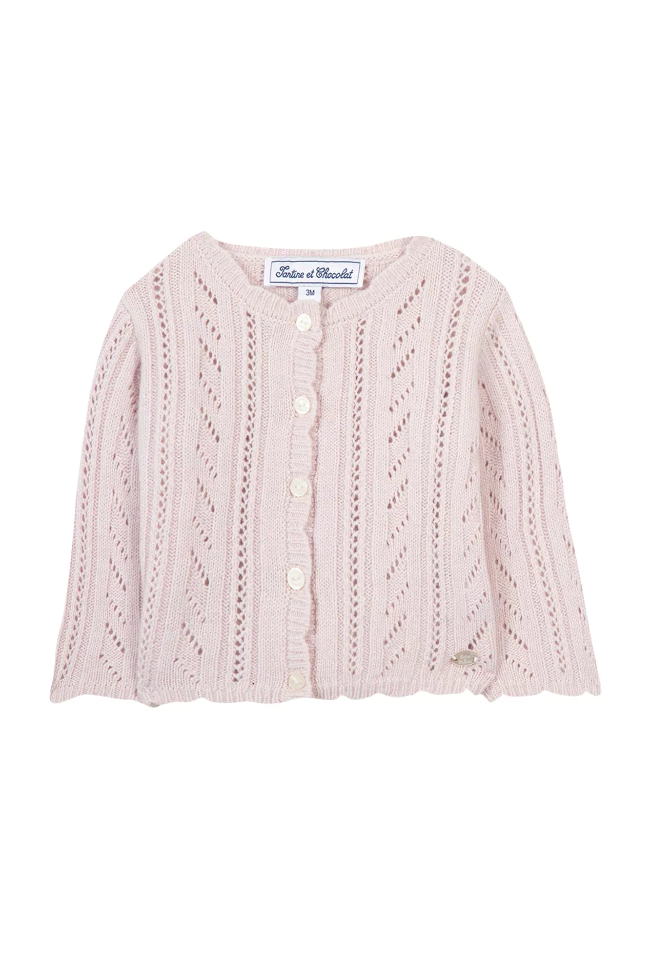 Tartine et Chocolat® Rózsaszín Kötött Kardigán - Tartine et Chocolat - Felsők és pulóverek