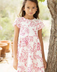 Tartine et Chocolat® Rózsaszín mintás ruha - Tartine et Chocolat - Ruhák és szoknyák