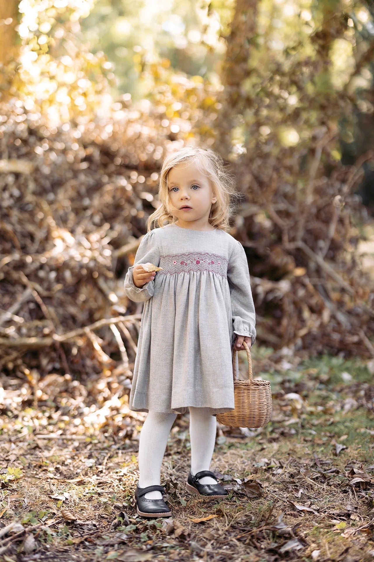 Tartine et Chocolat® Ruha - Beige Irise smocked - 3y - Tartine et Chocolat - Ruhák és szoknyák - OduStore