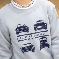 Tartine et Chocolat® Sweat Bleu illustration voitures Pulóver - OduStore - Pólók, ingek - Tartine et Chocolat