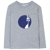 Tartine et Chocolat® T-Shirt Bleu illustration astronaute Hosszú ujjú - Tartine et Chocolat - Pólók, ingek - OduStore