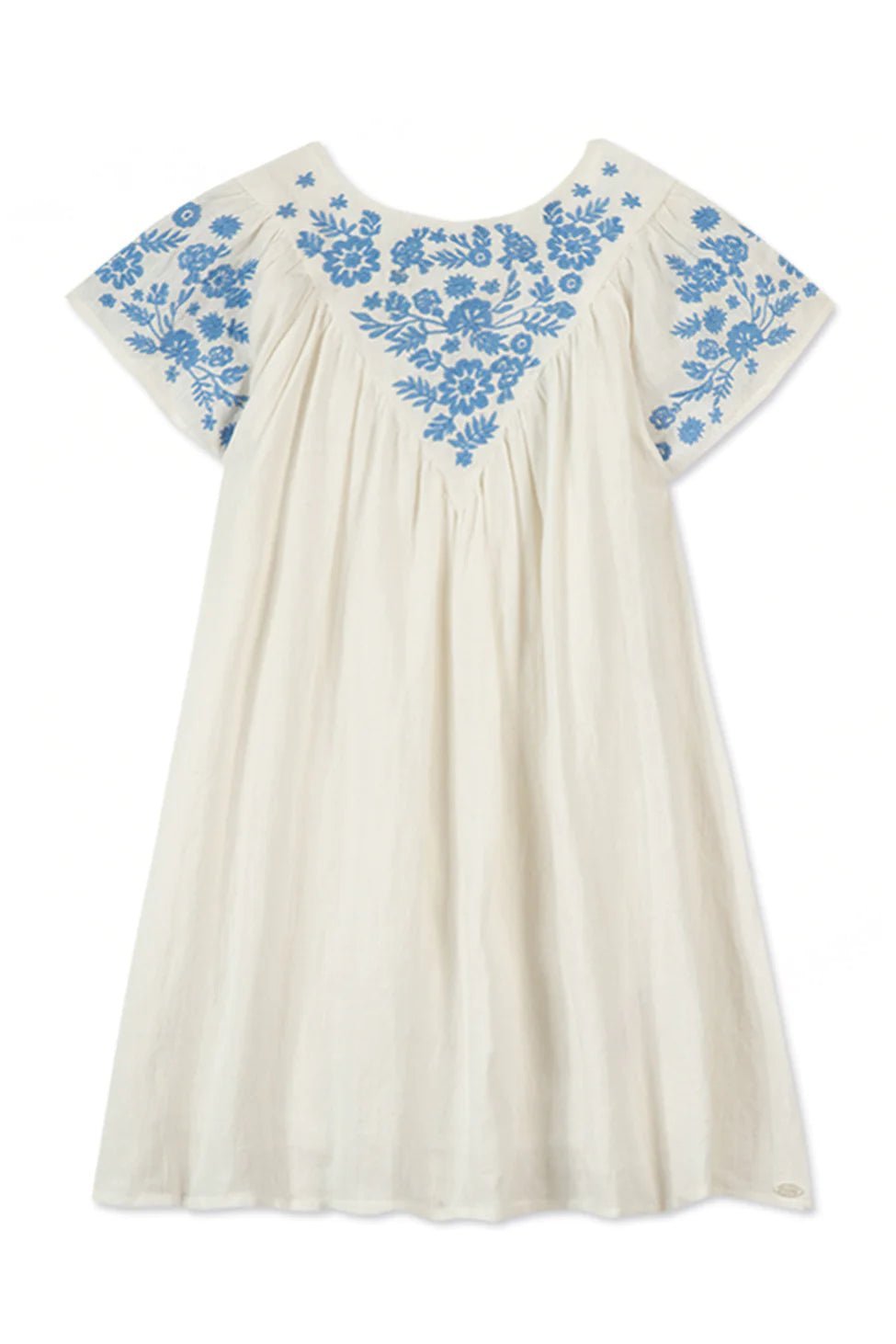 Tartine et Chocolat® Virágmintás vászon nyári ruha - Nacre - Tartine et Chocolat - Ruhák és szoknyák - OduStore