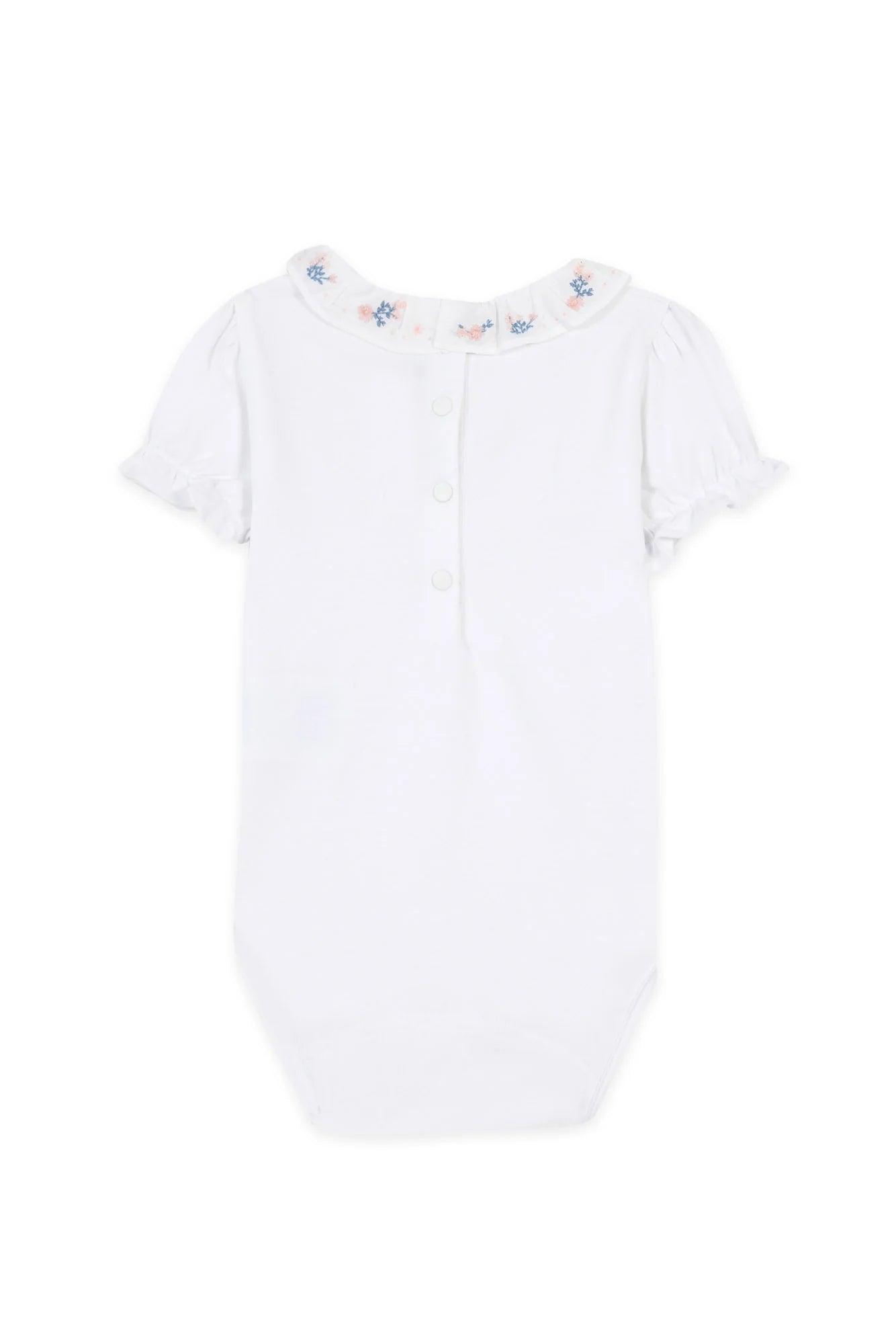 Tartine et Chocolat® Virágos gallérú body - Blanc - Tartine et Chocolat - Body - OduStore