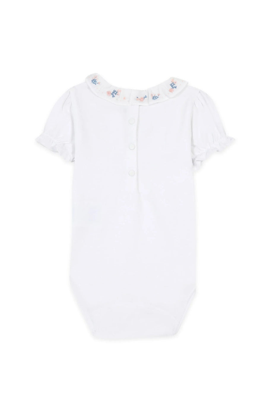 Tartine et Chocolat® Virágos gallérú body - Blanc - Tartine et Chocolat - Body - OduStore