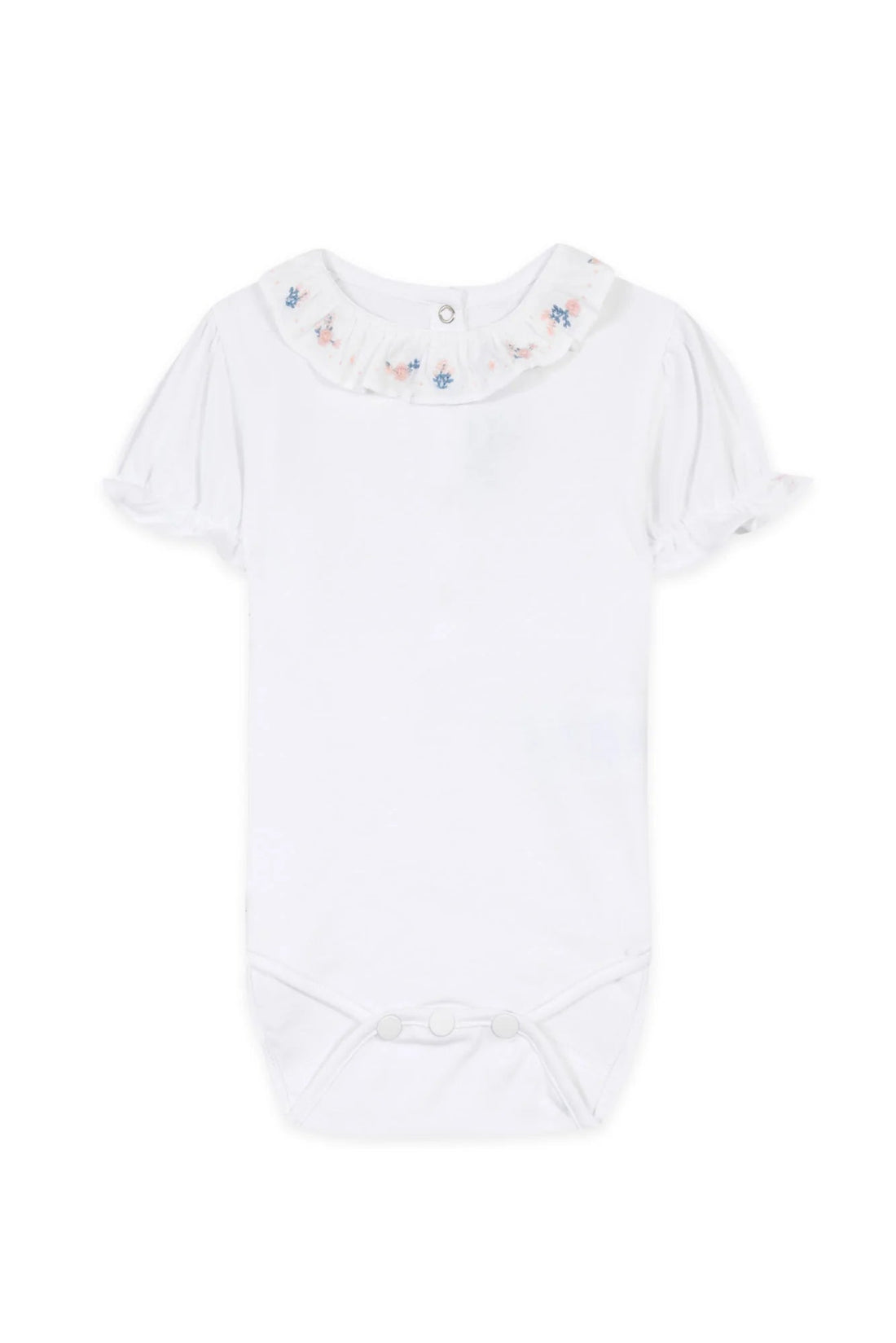Tartine et Chocolat® Virágos gallérú body - Blanc - Tartine et Chocolat - Body - OduStore