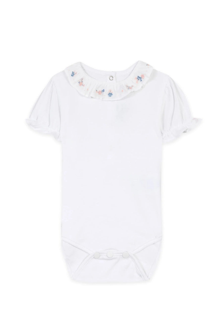 Tartine et Chocolat® Virágos gallérú body - Blanc - Tartine et Chocolat - Body - OduStore