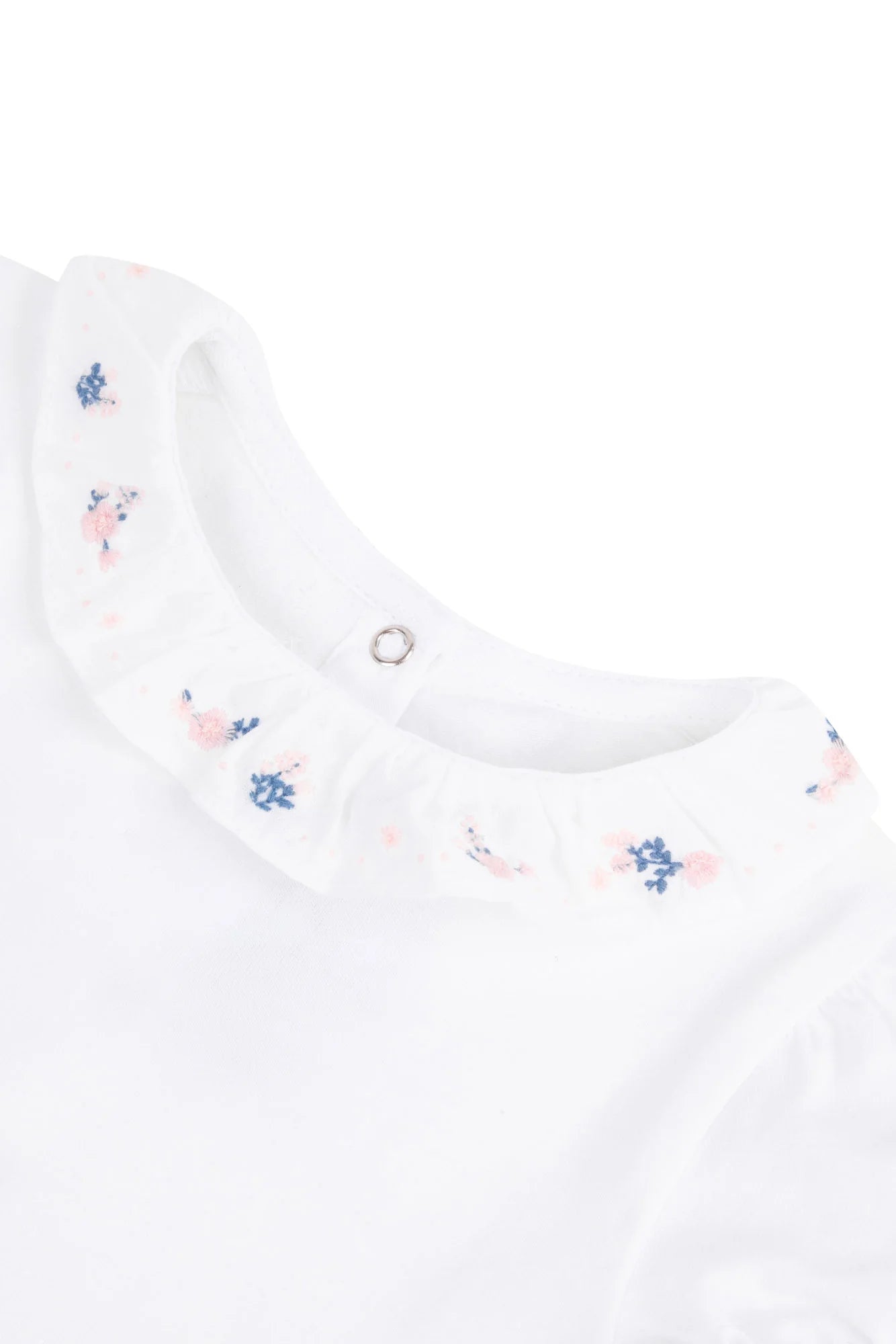 Tartine et Chocolat® Virágos gallérú body - Blanc - Tartine et Chocolat - Body - OduStore