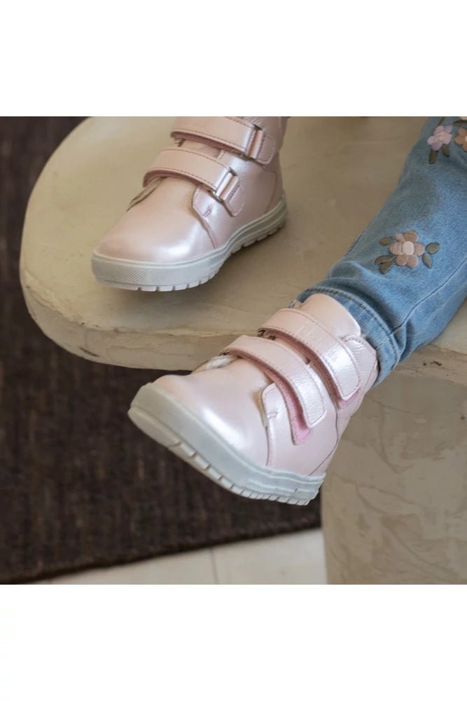 TDShoes® Bundás Vízálló Cipő rózsaszín - Tornadora - Lábbeli > Cipő - OduStore