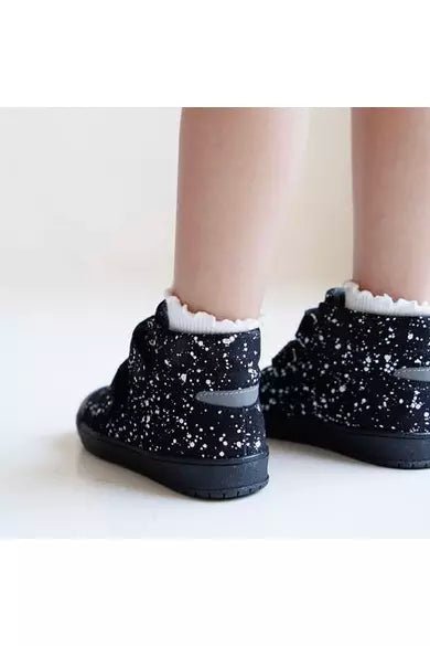 TDShoes® Vízálló cipő - fekete fehér foltos - Tornadora - Lábbeli > Cipő - OduStore