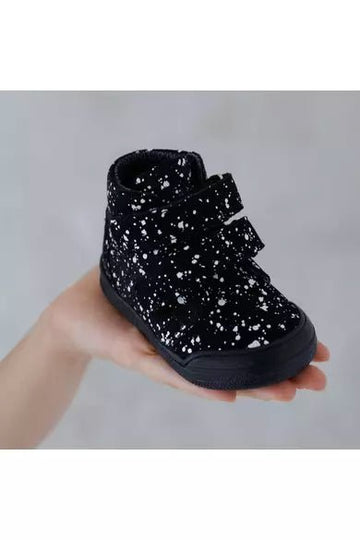 TDShoes® Vízálló cipő - fekete fehér foltos - Tornadora - Lábbeli > Cipő - OduStore